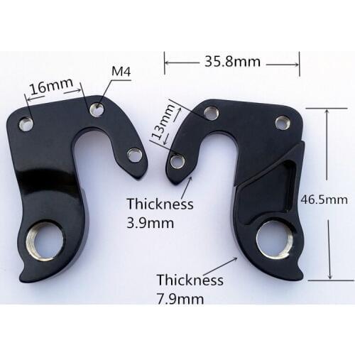 5pcs Bicycle rear derailleur hanger For De Rosa Idol 2017 Pinin Farina De Rosa SK Super King MECH MTB dropout carbon frame BIKE