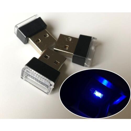 Car USB LED Atmosphere Lights for Touareg Tiguan Polo Passat CC Golf Teramont EOS Scirocco Sharan Fox Ameo Arteon C-Coupe Spotr