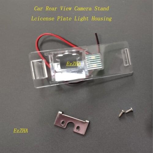 EzZHA Car Rear View Camera Bracket License Plate Light For Buick LaCrosse GL8 Excelle GT Regal Verano/Cadillac SRX CTS