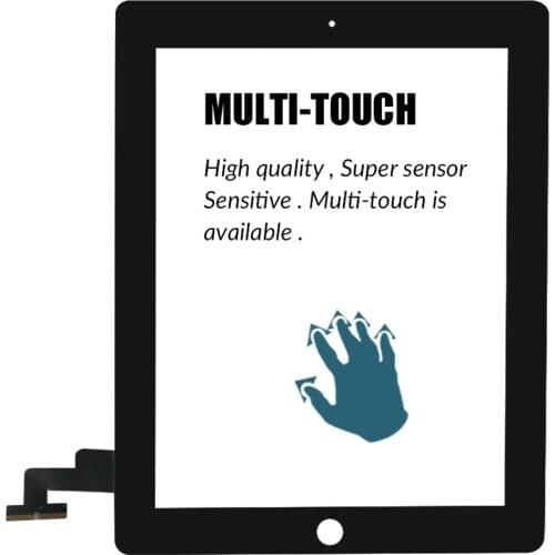 9.7 inch Wear-resistant Outer Touch Screen Replacement Tools Kit for iPad 2