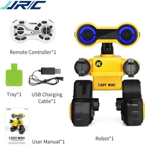 JJRC R13 Smart RC Robot Programmable Touch Control Voice Message Record Sing Dance Intelligent Robot RC Toy for Kids Gift