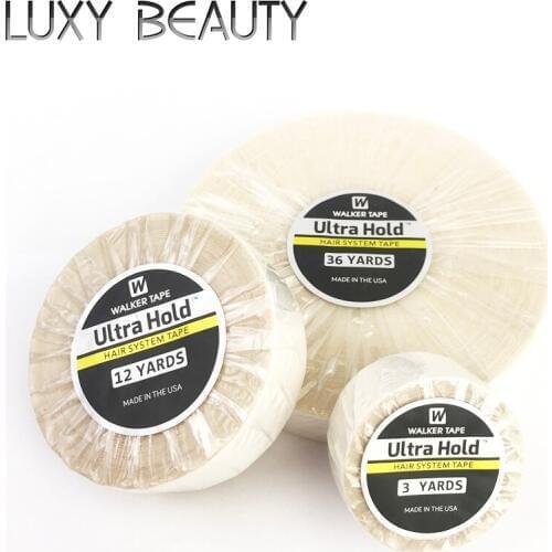 2cm Adhesive Hold Hair System Tape Lace Front Tape Glue Roll Hair Double Side Tape For Hair Extension