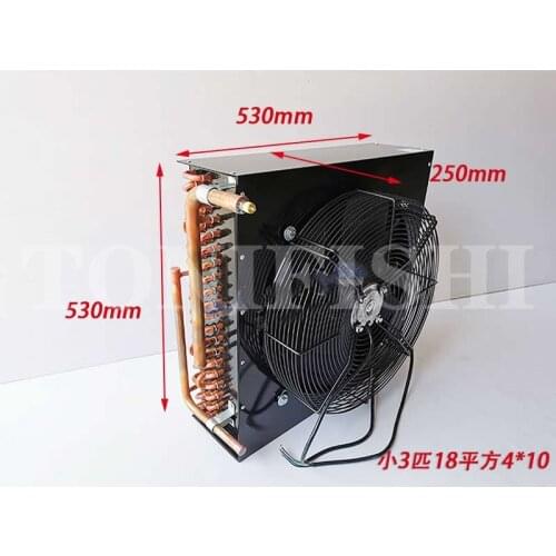 Condenser air-cooled water-cooled refrigerator freezer/fish tank 3 radiator evaporator
