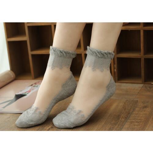 Summer comfortable cotton bamboo fiber girl womens socks ankle low female invisible color girl boy hosier 1pair=2pcs WS42