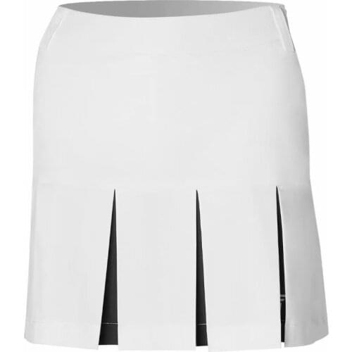 Summer golf pleated womens skirt anti-glare design moisture wicking sports and leisure womens golf clothing