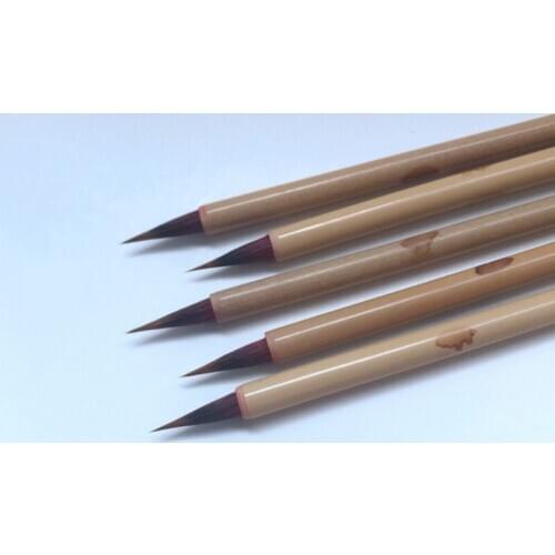 2pcs Calligraphy Pen Set Chinese Mulitple Hair Brush Pen Set Chinese Meticulous Painting Calligraphy Brushes Set Tinta China