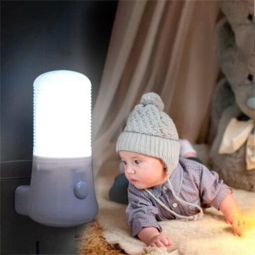 Night Lights Bedside Lamp 220V Baby Light 110V EU Plug LED Lamp Children Bedroom Nightlight Kids LED Wall Lamp Sleeping Lighting