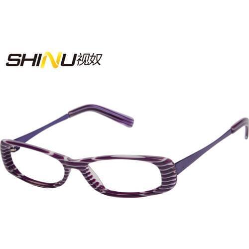 High Quality Anti Blue Ray Women Reading Glasses Acetate Optical Reader Oculos De Grau Feminino Presbyopia Eyeglasses Eyewear