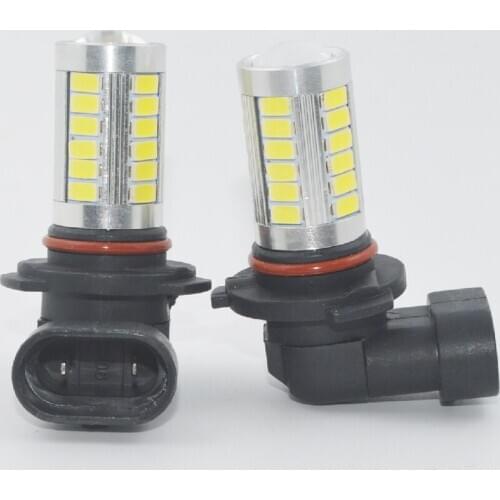 2pcs 9005 LED Car fog lamp White 6000k Fog lights DRL Daytime Running Light HB3 bulbs led fog lamp