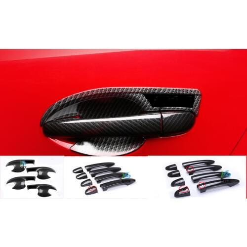 Car-styling Outside handle the outer door bowl decoration Car Accessories For Mazda CX-3 CX3 2016 2017 2018