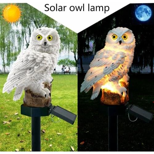 Z20 Solar Light Outdoor Owl Solar Lamp Landscape Lighting Outdoor Lighting Holiday Cottage Garden Vegetable Garden Night Lights