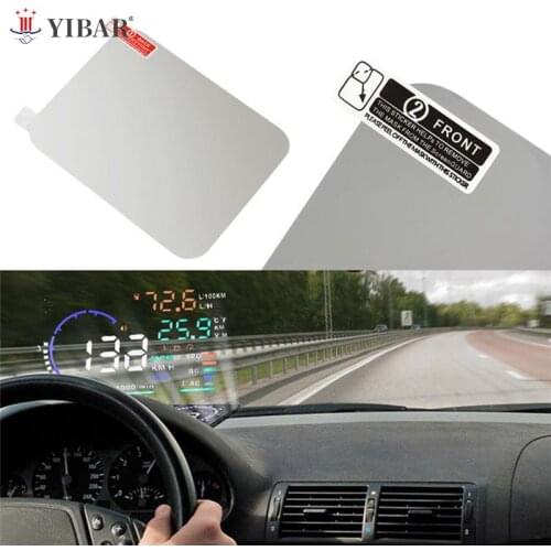 1 Pc Beschermende Reflecterende Screen Verbruik Overspeed Display Auto Styling Auto Hud Reflecterende Film Head Up Display