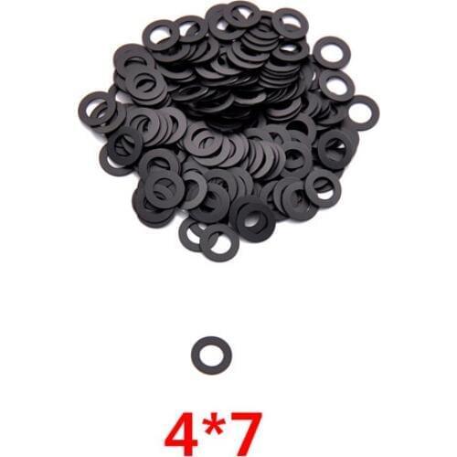 500pieces/lot Hairdressing Scissor Accessory Nylon Washers size 4*7mm scissor parts wahsers