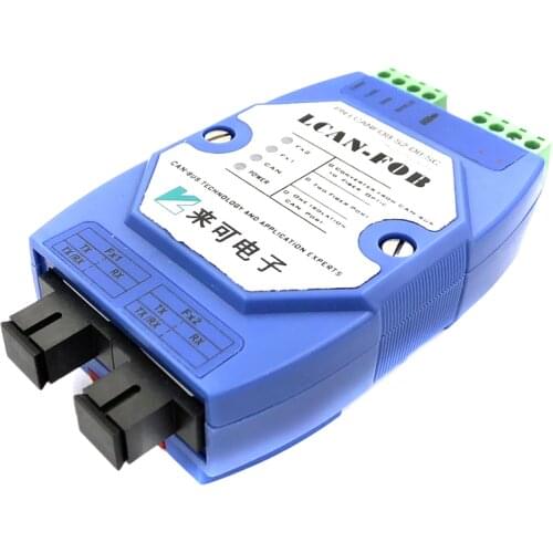 Cascade CAN bus to fiber converter CAN optical transceiver CAN Hub hub relay CAN BUS fiber
