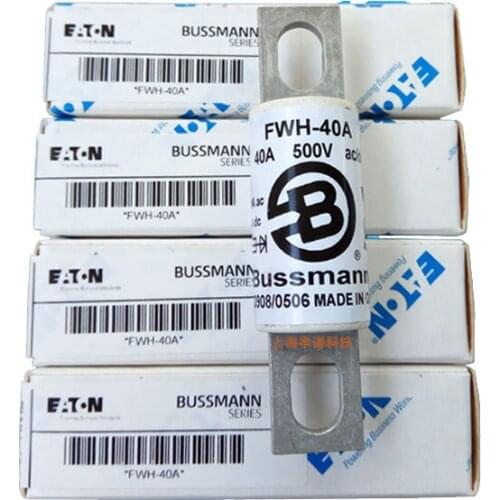 BUSSMANN fuse FWH-40A FWH-50A FWH-60A FWH-80A FWH-100A FWH-125A FWH-150A FWH-200A 500V New and Original