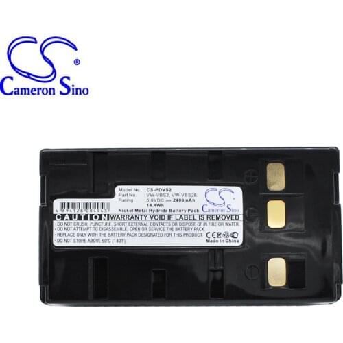 CameronSino for PANASONIC NV-3CCD1 NV-61 NV-63 NV-G1 NV-G101 NV-G101A NV-G120 NV-G2 NV-G200 NV-G202 VW-VBS2 VW-VBS2E battery