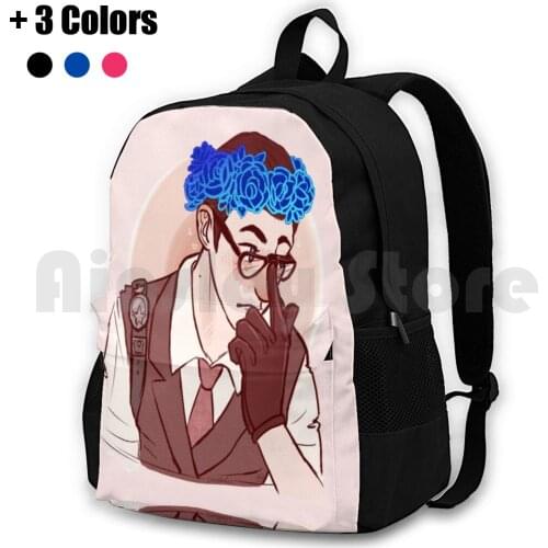 Joseph ; Precious Cinnamon Bun Outdoor Hiking Backpack Riding Climbing Sports Bag Tew The Evil Within Joseph Oda Flowercrown