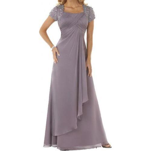 Plus size 2019 Elegant Mother of the Bride Dresses Short Sleeve dress for graduation mother of the bride dresses for weddings