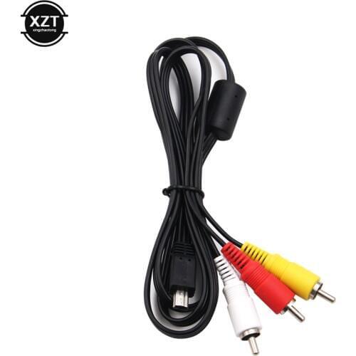 Mini USB to 3 RCA Camera Audio Video AV Cable for Canon EOS 5D2 5D Mark III 6D 7D 60D 70D 700D 760D G7X G1X SX50 SX60 G16
