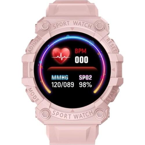 Heart Rate Monitor Blood Pressure Y56-Sport Smartwatch Sleep Detection Pedometer N0PB