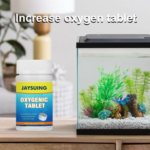 Fish Tank No-Toxic Oxygen Aeration Effervescent Tablets Aquarium Fish Tank Oxygen Aeration Effervescent Tablets Increase Oxygen