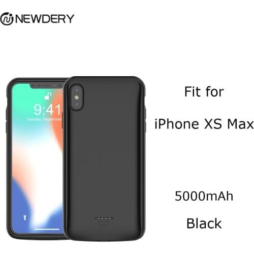 NEWDERY New coming Battery charger case for iPhone 10 XS / X / XR / XS Max protective power phone case cover high capacity