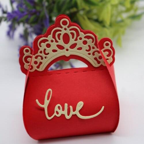 New Metal Cutting Dies Love Candy Box New Stencils For DIY Scrapbooking Paper Cards Craft Making Craft Decoration 12.1*12.3 mm