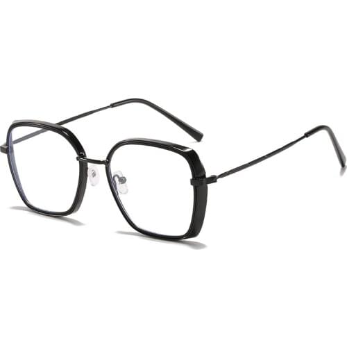 SPH: -0.00 ~ -5.0 Anti Blue Light Finished Myopia Finished Glasses Men Women Bluelight Blocking Eyeglasses Nearsighted Frame