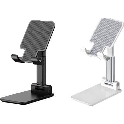 Suitable For 7-14 Inch Tablet Multifunctional Metal Phone Holder Stretchable Lazy Live Broadcast Stand With Non-Slip Silicone