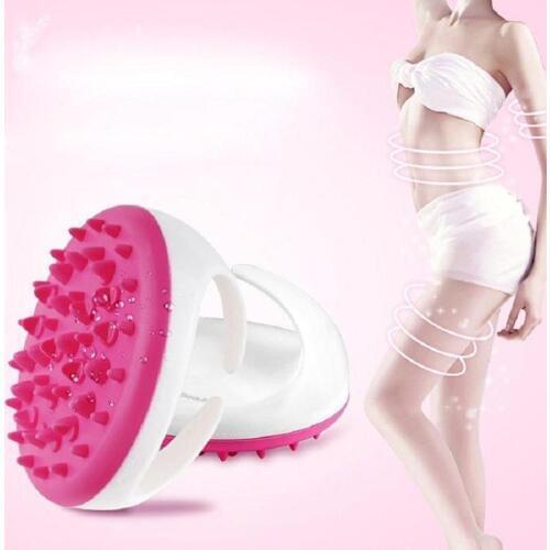 Popfeel Handheld SPA Anti Cellulite Full Body Massager Muscle Massage Brush Slimming Glove Full Body Beauty Bath Shower Body