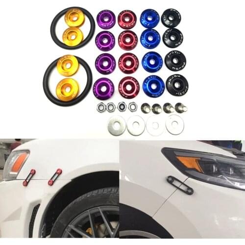 Car bumper hatch cover fixing buckle with Surrounding reinforcement washer Quick release bracket