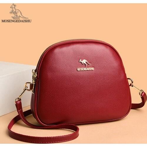 Luxury Designer Fashion Letter Ladies Shoulder Bag 2021 New Women Messenger Bags High Quality PU Leather Womens Bags Sac A Main