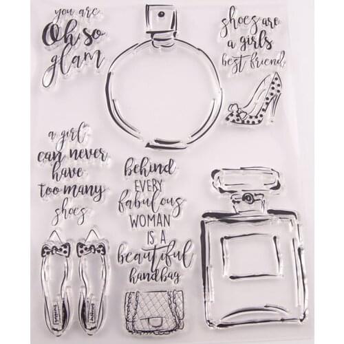 Silicone Clear Stamps CUTTING DIES For Scrapbooking letter STENSICLS DIY PAPER Album Cards MAKING Transparent RUBBER Stamp