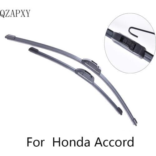 QZAPXY Wipers Blade For Honda Accord from 1998 1999 2000 2001 2002 2003 to 2017 Windscreen wiper Wholesale Car Accessories