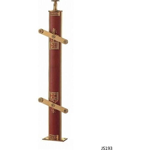 Freeshipping 950mm JS193 Column Customade Floor Mount Newel Handrail Armrest Post Pillar Pole for Staircase