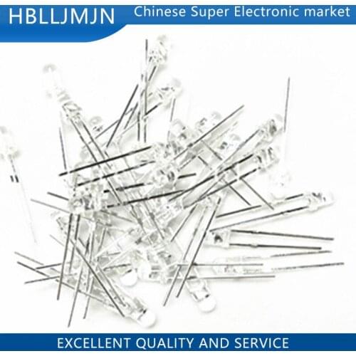 50PCS 2PIN 3MM RGB 7 color slow flash LED light-emitting diode (LED) New products and ROHS 3mm RGB 7 color slow flash LED