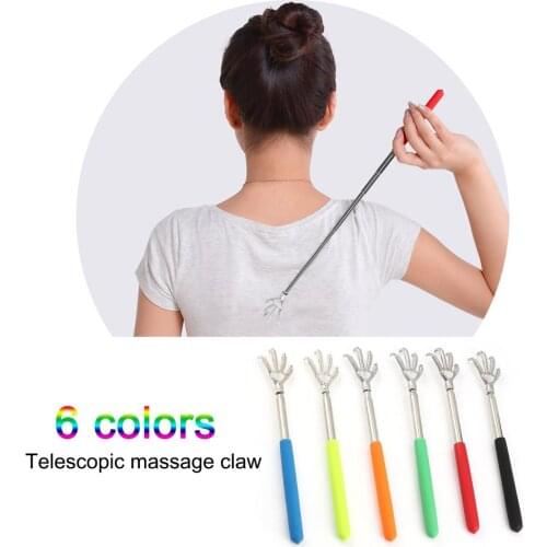 Back Scratcher Telescopic Scratching Backscratcher Massager Kit Back Scraper Extendable Telescoping Itch Massage Tool