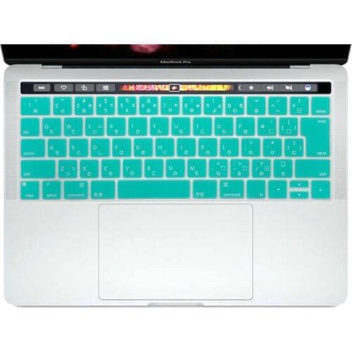 For MacBook Pro 13" A1706 and Pro 15" A1707 A1989 A1990 A2159 With Touch Bar Release Japanese Silicone Keyboard Cover Case Skin