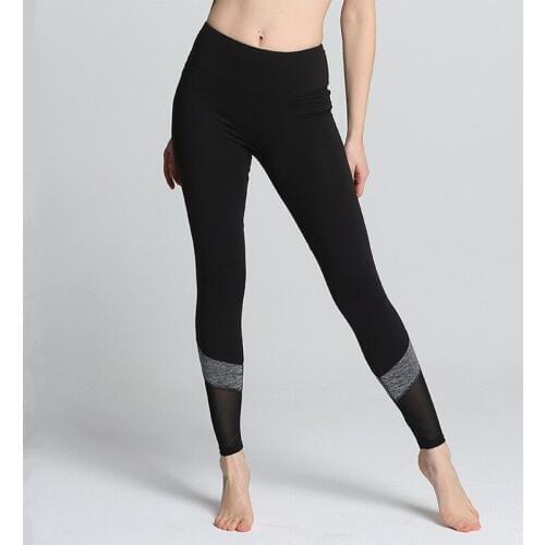 Women Sports Leggings Fitness Yoga Pants High Waist Sports Pants Gym Clothes Running Training Tights Jeggings 2 Colors