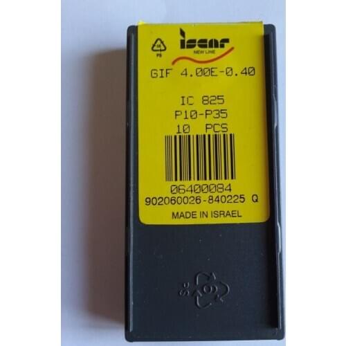 10PCS CARBIDE INSERT GIF4.00E-0.40 IC825
