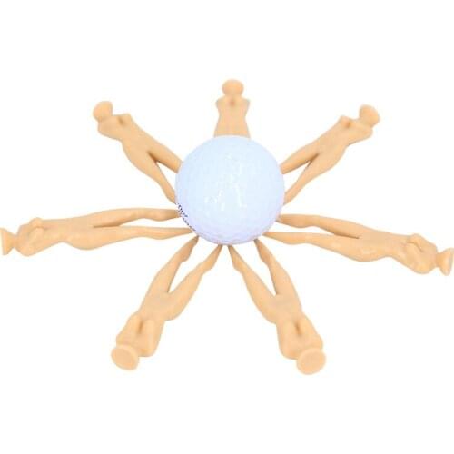 8Pcs/lot Novelty Joke Naked Nude Lady Golf Tee Practice Training Golf Tees Outdoor Use jlrr