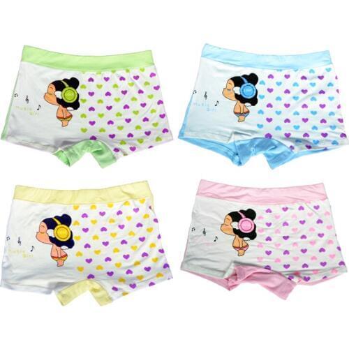 8 Pieces / Pack Hot Sale Kids Underwear Baby Girl Underwear Kids Panties Childs For Shorts For Nurseries Childrens Briefs
