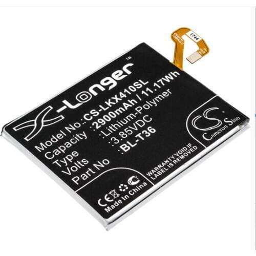 Cameron Sino 2900mAh battery for Harmony 2 LTE-A K10 2018 L413DL LMX410EO BL-T36 EAC63638201 Mobile, SmartPhone Battery