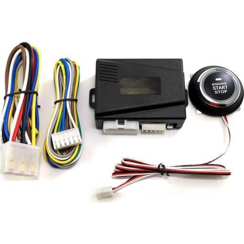 Car Engine Push Start Button Ignition Starter Keyless Entry Engine Start Stop Push Button Remote Engine Start key CHADWICK 9001