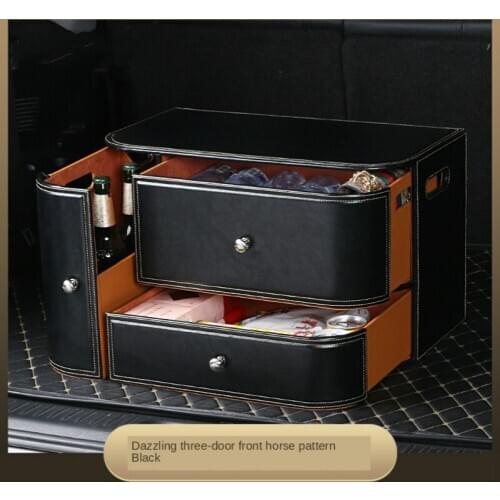 Car Trunk Storage Trunk Car Storage Organizing Box Luggage Suitcase Luggage Wine Cabinet Car Interior Supplies Gadgets