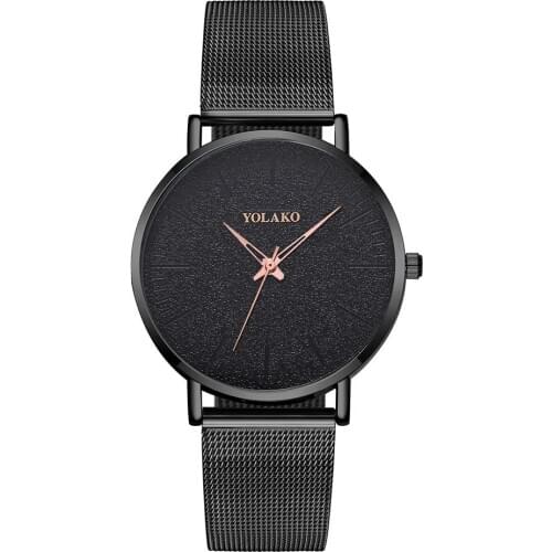 Women Watches 2020 Luxury Top Men Ultra Thin Watch Women Business Stainless Steel Mesh Quartz Watch Relogio Masculino Hot Clock
