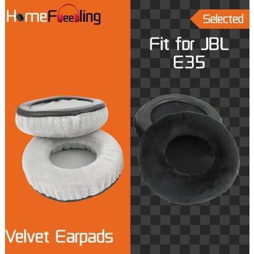 Homefeeling Earpads for JBL E35 Headphones Earpad Cushions Covers Velvet Ear Pad Replacement