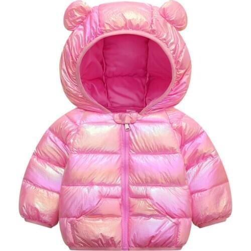 Baby Girls Jacket Spring Autumn Winter Jacket For Boys Coat Kids Warm Hooded Outerwear Children Cotton Clothing Infant Girl Coat