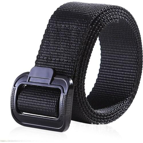 Male Hiking Fishing Belt Outdoor Sports Heavy Duty Training Waist Belt Army Tactical Nylon Waistband Hunting Equipment