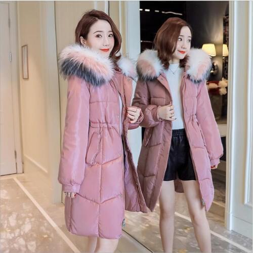 2019 new winter jacket women snow Wear hooded High Quality Long female Parkas Outwear Women Coats Chaqueta Mujer Z239